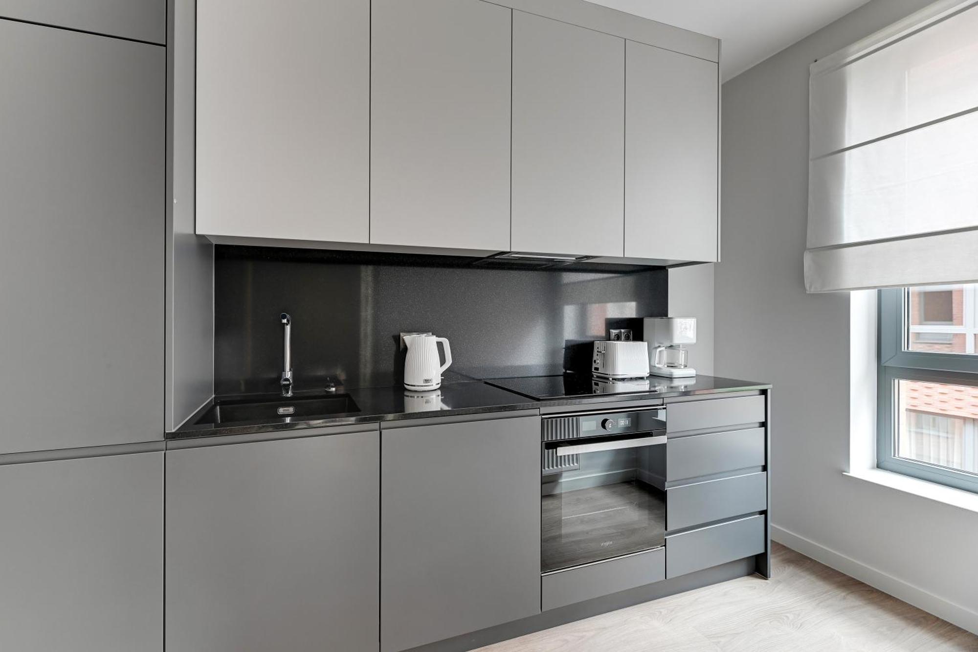 Scala City Center Magic Apartments With Parking By Lion Apartments Danzica Esterno foto
