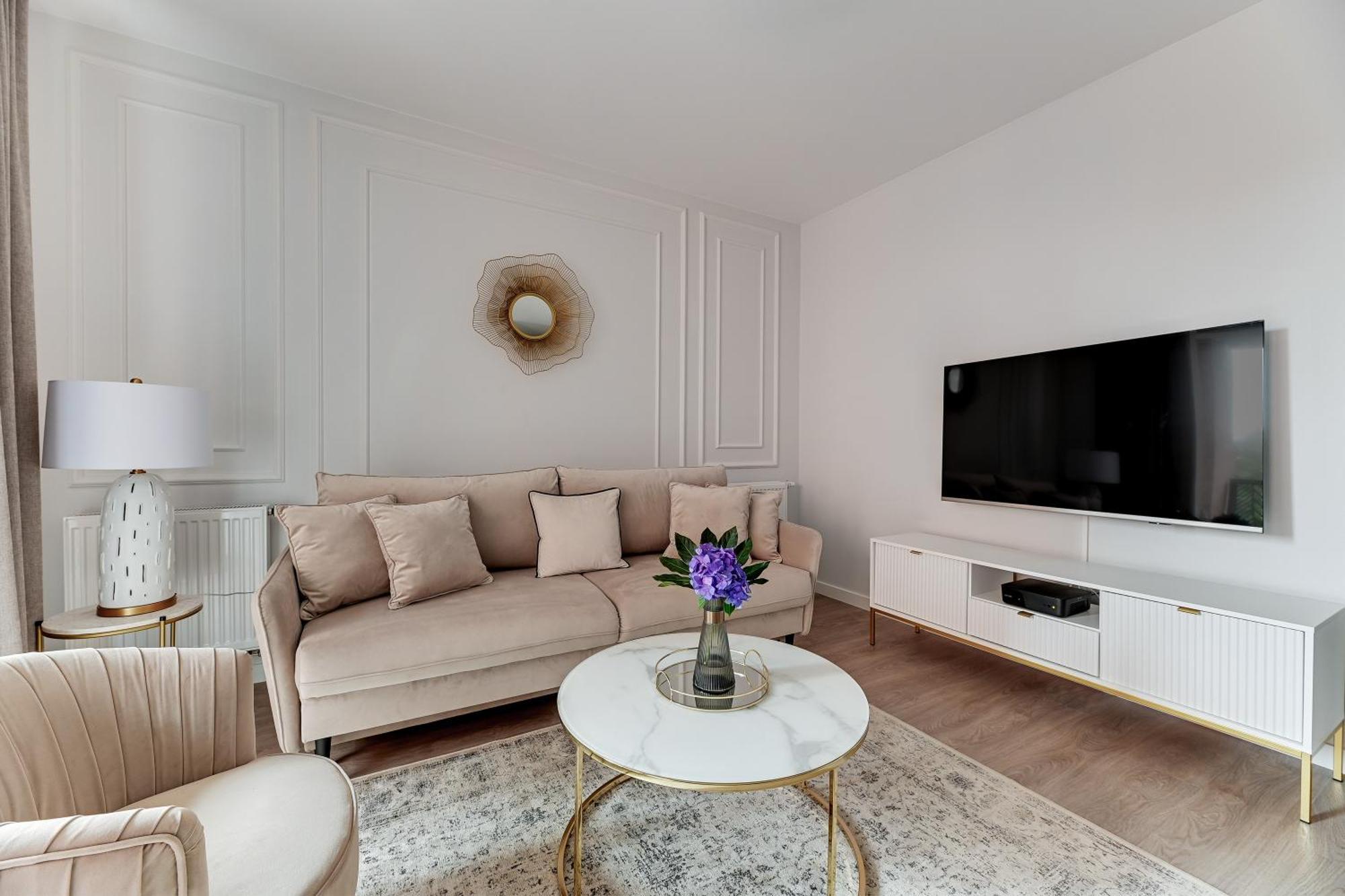 Scala City Center Magic Apartments With Parking By Lion Apartments Danzica Esterno foto