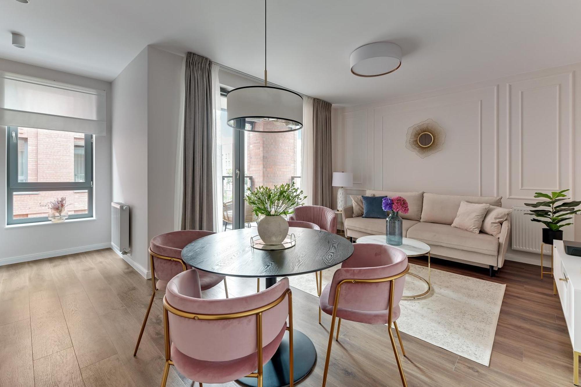 Scala City Center Magic Apartments With Parking By Lion Apartments Danzica Esterno foto